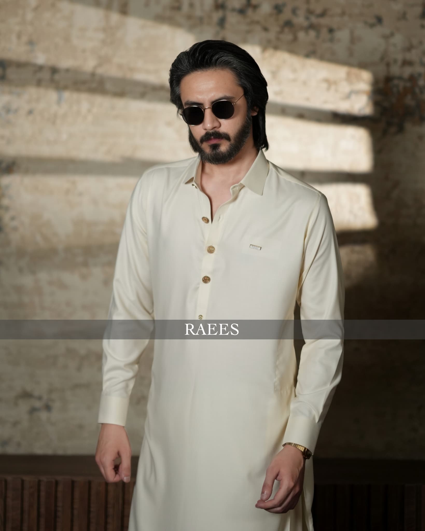 Golden Loom Textured Kameez Shalwar
