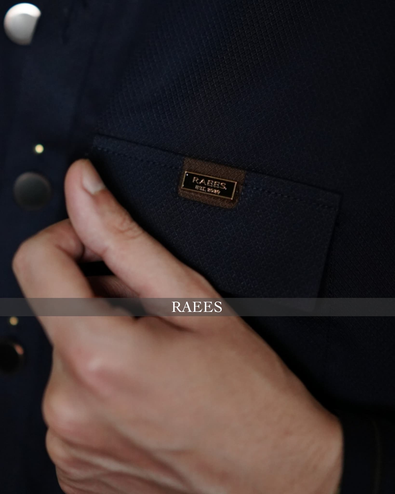 Sapphire Blue Textured Kameez Shalwar
